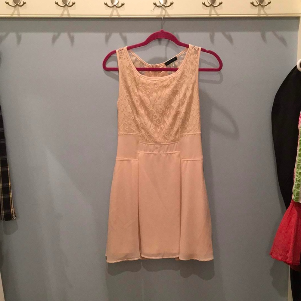 Pink Lace Dress